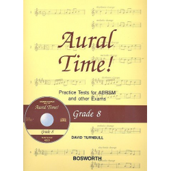 Aural Time Grade 8 (+CD) : Practice Tests -David Turnbull