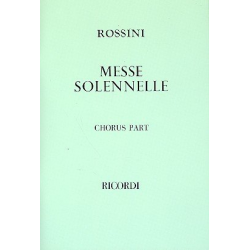 Petite messe solennelle : für -Gioacchino Rossini