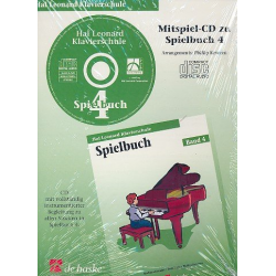 Klavierschule Band 4 - Spielbuch : CD -Barbara Kreader