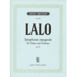 Symphonie espagnole op.21 für -Edouard Lalo