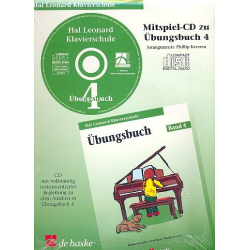 Klavierschule Band 4 - Übungsbuch : CD -Barbara Kreader