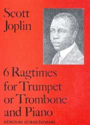 6 Ragtimes für Trompete oder Posaune und Klavier -Scott Joplin