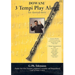 Partita Nr. 5 für Sopranblockflöte und Cembalo in e-moll - Georg Philipp Telemann