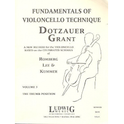 Fundamentals of violoncello technique vol.3 : -Francis Grant