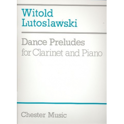 Dance Preludes - Klarinette -Witold Lutoslawski