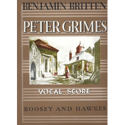 Peter Grimes op.33 : -Benjamin Britten