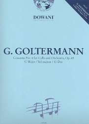 Konzert Nr. 4 für Violoncello und Orchester op. 65 in G-Dur (Solostimme, Klavierauszug + 2 CDs) - Georg Goltermann