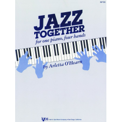 Jazz Together for one piano, four hands -Arletta O'Hearn