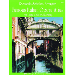 Famous Italian Opera Arias -Riccardo Scivales