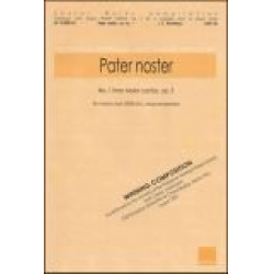 Pater Noster - No. 1 from Major caritas, op. 5 -John August Pamintuan
