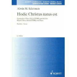 Hodie Christus natus est : -Alwin Michael Schronen