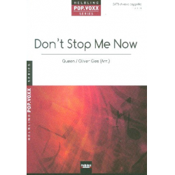 Don't stop me now (SATB) -Freddie Mercury (Queen) / Arr.Oliver Gies