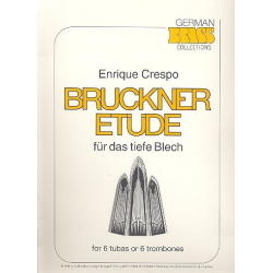 Bruckner Etüde für das tiefe Blech (6 Tubas) -Anton Bruckner / Arr.Enrique Crespo