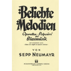 Beliebte Melodien (Operettenmelodien) -Diverse / Arr.Sepp Neumayr