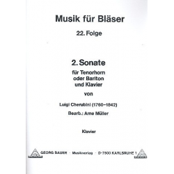 2. Sonate für Tenorhorn od. Bariton & Klavier -Luigi Cherubini / Arr.Arne Müller
