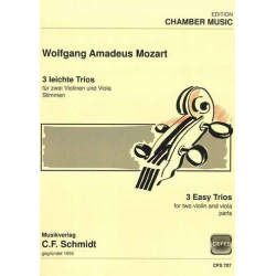 3 leichte Trios -Wolfgang Amadeus Mozart