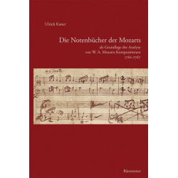Die Notenbücher der Mozarts als -Ulrich Kaiser