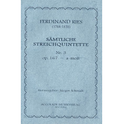 Quintett Nr. 3 A-Moll Op. 167 -Ferdinand Ries