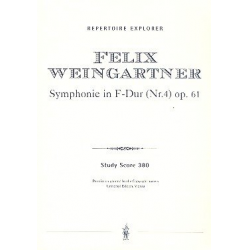 Symphonie F-Dur op.61,4 : -Felix Weingartner