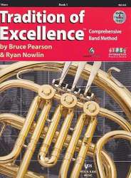 Tradition of Excellence Book 1 - F Horn -Bruce Pearson