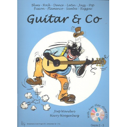 Guitar and Co (+CD) : Blues Rock -Joep Wanders