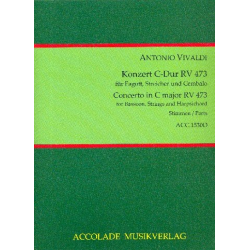 Konzert Nr. 9 Rv 473 C-Dur -Antonio Vivaldi