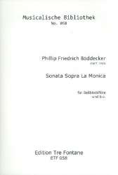Sonata sopra La Monica : -Philipp Friedrich Böddecker