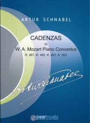 Cadenzas to W.A. Mozart's Piano Concertos : -Artur Schnabel