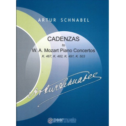 Cadenzas to W.A. Mozart's Piano Concertos : -Artur Schnabel