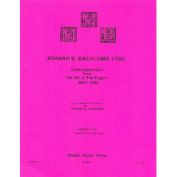 Contrapunctus no.1 from The Art of the Fugue BWV1080 : -Johann Sebastian Bach