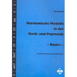 Harmonische Modelle in der Rock- und -Felix Janosa