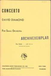 Concerto for small orchestra -David Diamond