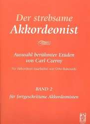 Der strebsame Akkordeonist Band 2 : -Carl Czerny
