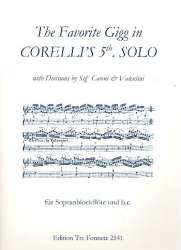 Gigg der Sonate Nr.4 mit Variationen -Arcangelo Corelli