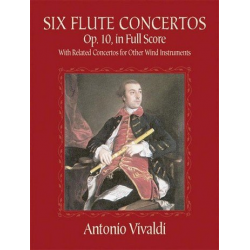 6 Flute Concertos op.10  with related concertos -Antonio Vivaldi