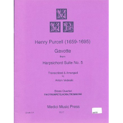 Gavotte from Harpsichord Suite no.5 : -Henry Purcell