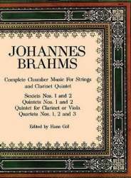 Complete chamber music for strings and clarinet quintet -Johannes Brahms