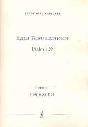 Psalm 129 : für gem Chor und Orchester -Lili Boulanger