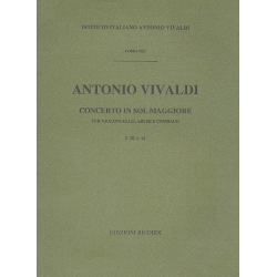 Concerto in sol maggiore F.III:22 : -Antonio Vivaldi