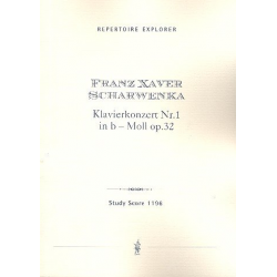 Konzert b-Moll Nr.1 op.32 : für Klavier -Xaver Scharwenka