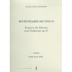 Konzert op.57 : für Klavier und Orchester -Bernhard Ernst Scholz