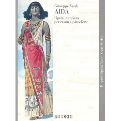 Aida : Klavierauszug (it, broschiert) -Giuseppe Verdi