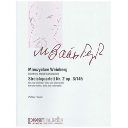 Streichquartett Nr.2 op.3 : -Mieczyslaw Weinberg