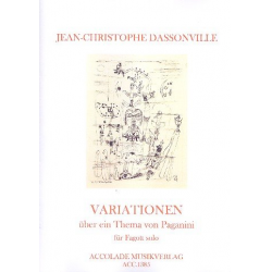Variationen Über Ein Thema Von Paganini -Jean-Christophe Dassonville