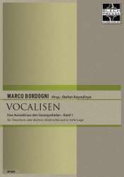 Vocalisen in tiefer Lage Band 1 (Violinschlüssel) -Marco Bordogni