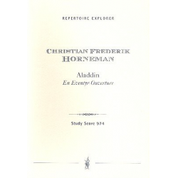 Aladdin : für Orchester -Christian Frederik Emil Horneman