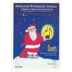 Fröhliche Weihnacht überall - Deutsche Weihnachtslieder für gleiche oder verschiedene Instrumente -Diverse / Arr.Felix Folkmann