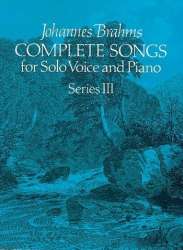 Complete songs vol.3 : -Johannes Brahms