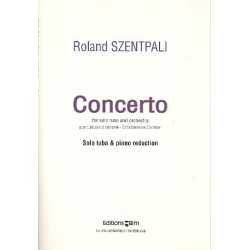 Concerto for tuba and orchestra : -Roland Szentpali