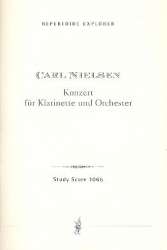 Konzert op.57 : für Klarinette und Orchester -Carl Nielsen